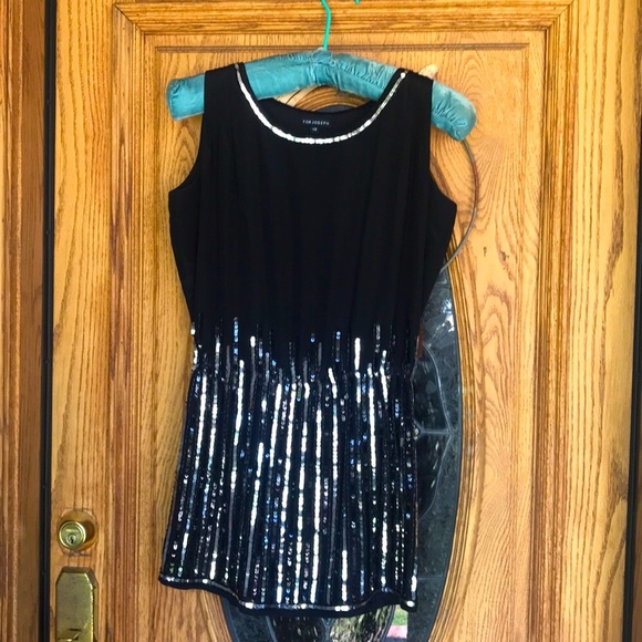 FOR JOSEPH  black mini dress - Picture 2 of 8